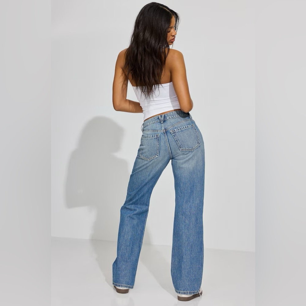 Garage '90s Straight Jeans‎ (Citrus Blue) - Picture 2 of 6